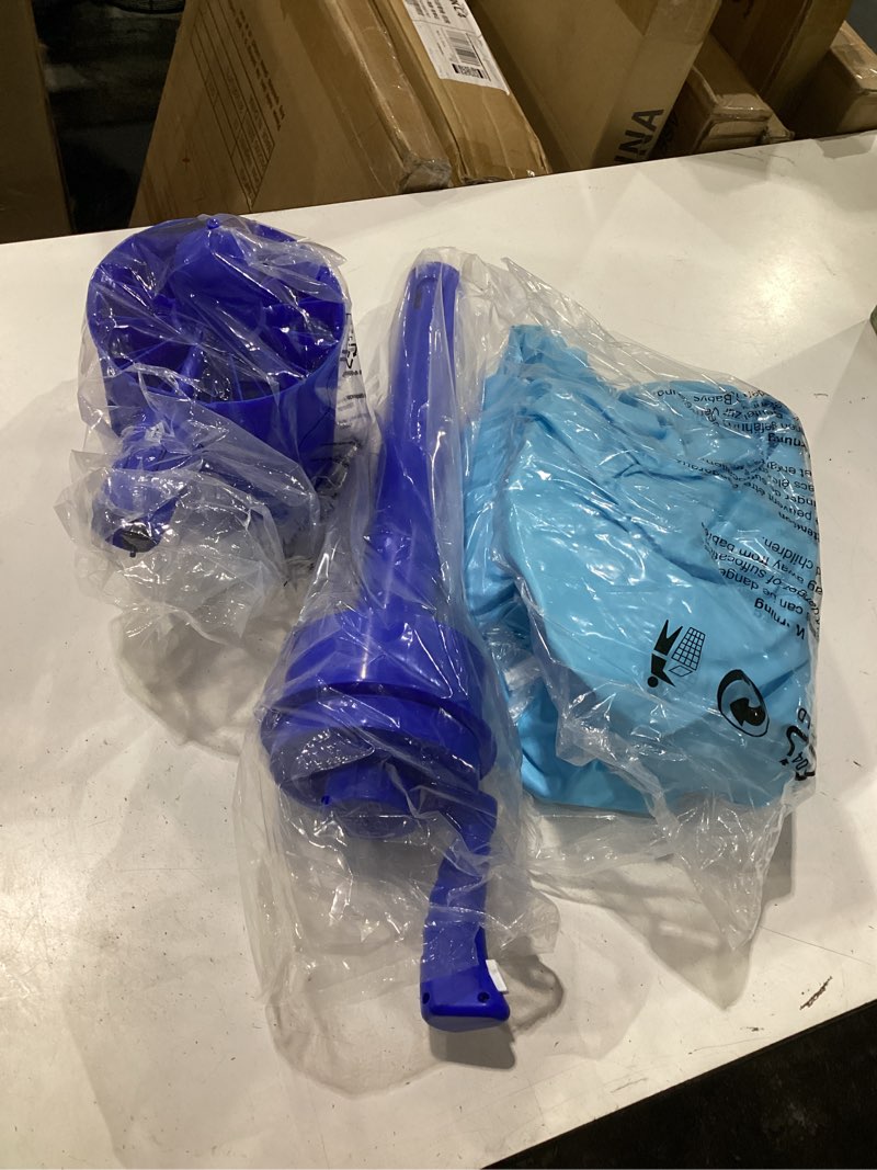 Condition photo showing New/Like New for comfy floats motorized pool float with 12v propeller and cup holder | 12v motor with 360 degree steering and a built-in cup holder. oversized tube sized for adults on pools and calm lakes.