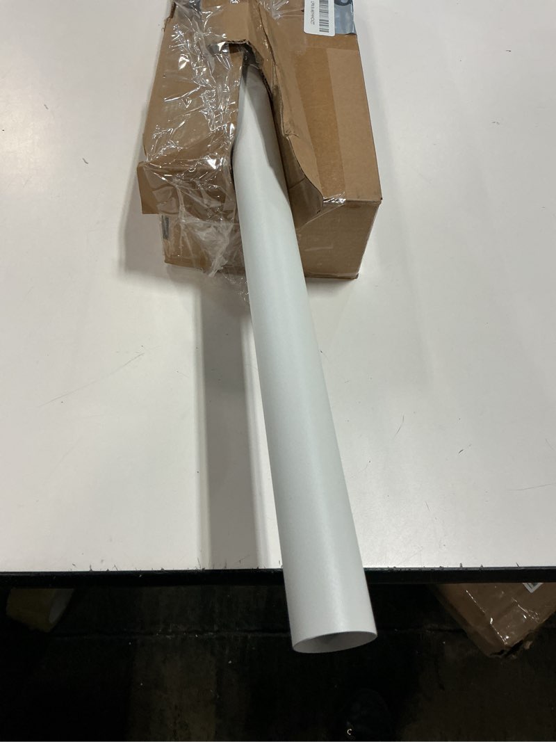 Condition photo showing Good Condition for Closet Rods for Hanging Clothes, 17 to 69 Inches Stepless Adjustable Metal Closet Rod, 1.3 Inches Heavy Duty Clothes Hanging Rod for Closet Wardrobes Laundry RV, White