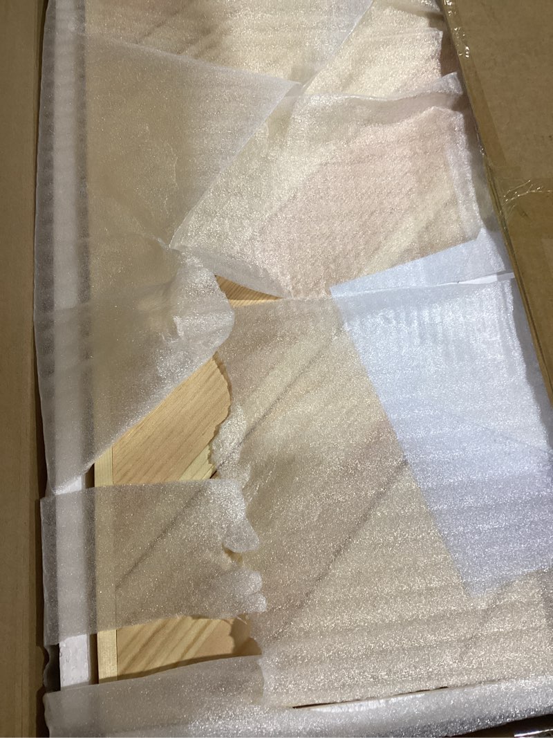 Condition photo showing Good Condition for Folding Picnic Table with Table Runner, Portable Boho Low Picnic Table for Indoor Outdoor, 44" x 22" Wooden Table with Adjustable Heights for Camping, Wedding, Beach, Garden, Party(Small Size for 4)