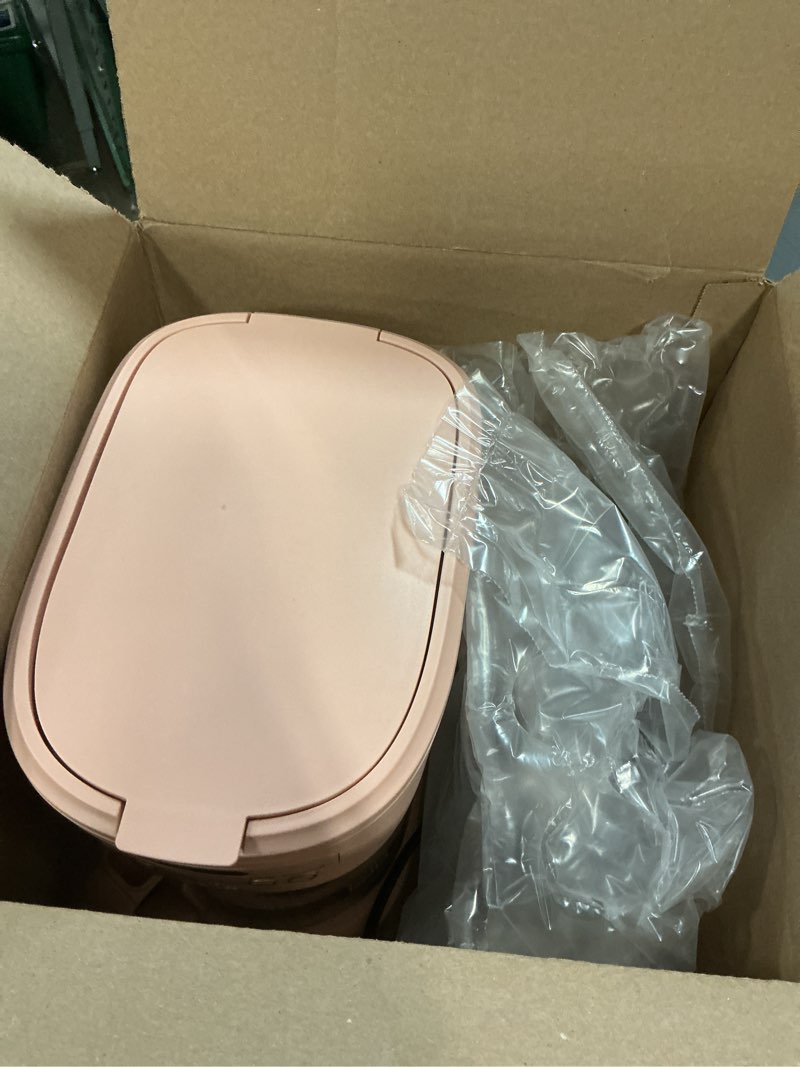 Condition photo showing As Is for bella 12 Cup Programmable Coffee Marker, Reusable Dishwasher Safe Accessories, Easy LCD diaply, Auto Shutoff, 900 watt, Blossom