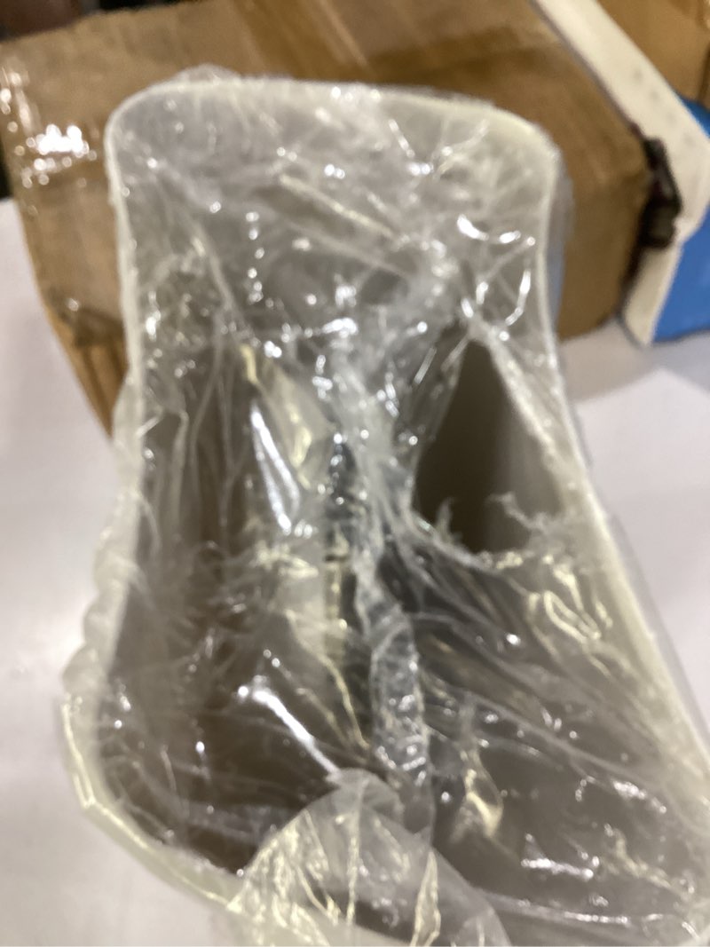 Condition photo showing Good Condition for hespama 3.5 gallon / 14 l slim trash can with swing lid, small garbage bin for narrow space, light grey