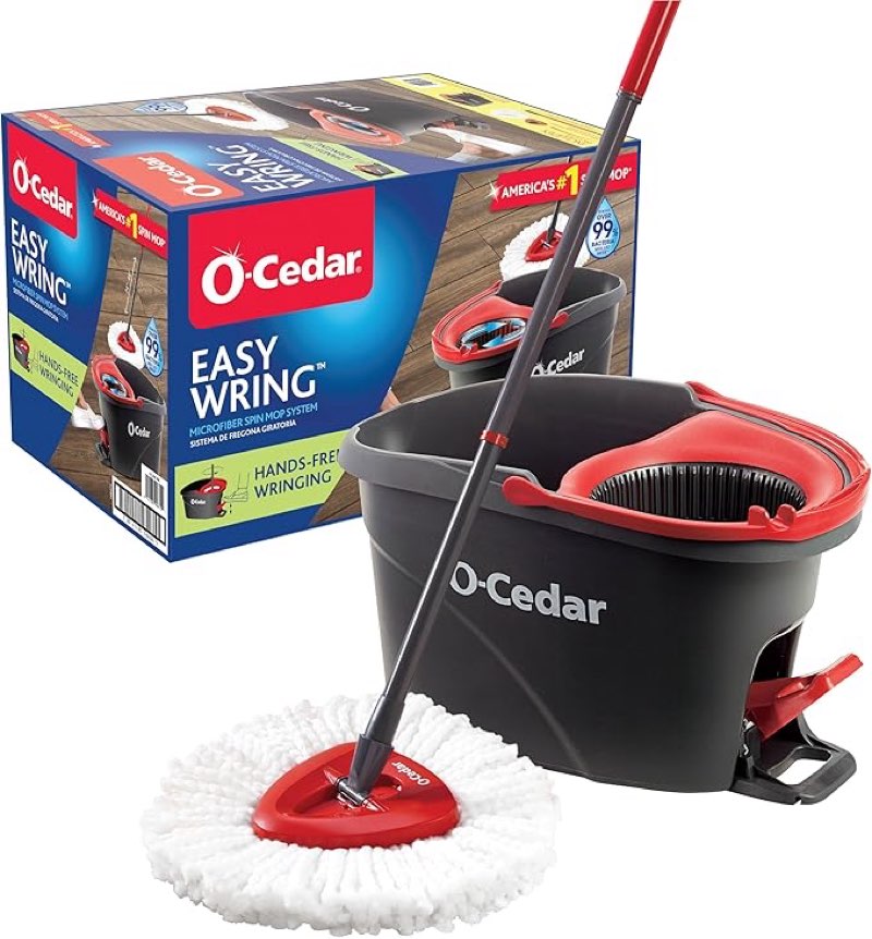 o- cedar mop & bucket set 