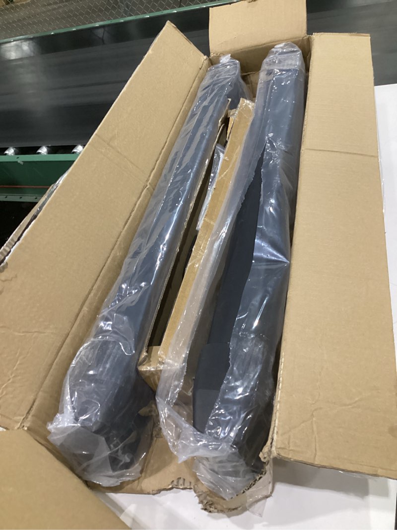 Condition photo showing Good Condition for ski & snowboard rack for car roof with sliding extension, lockable ski racks fits 6 pairs skis or 4 snowboards, universal for all types of cross bars- black lockable black