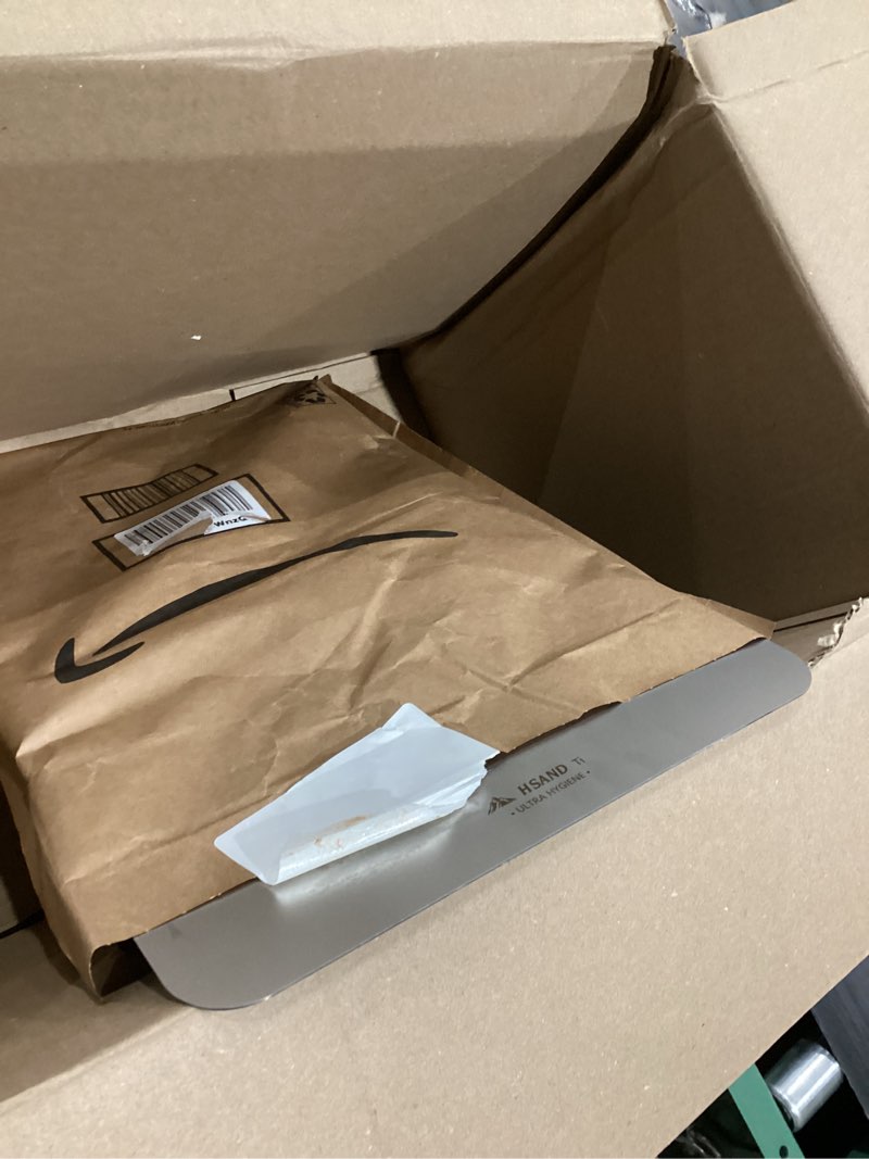 Condition photo showing As Is for Titanium Cutting Board, 2025 New Upgrade 100% Pure Titanium Cutting Boards for Kitchen, Hygiene & Durability Non Stick Titanium Chopping Board, Double sided Titanium Cutting Mat, Easy to Clean 