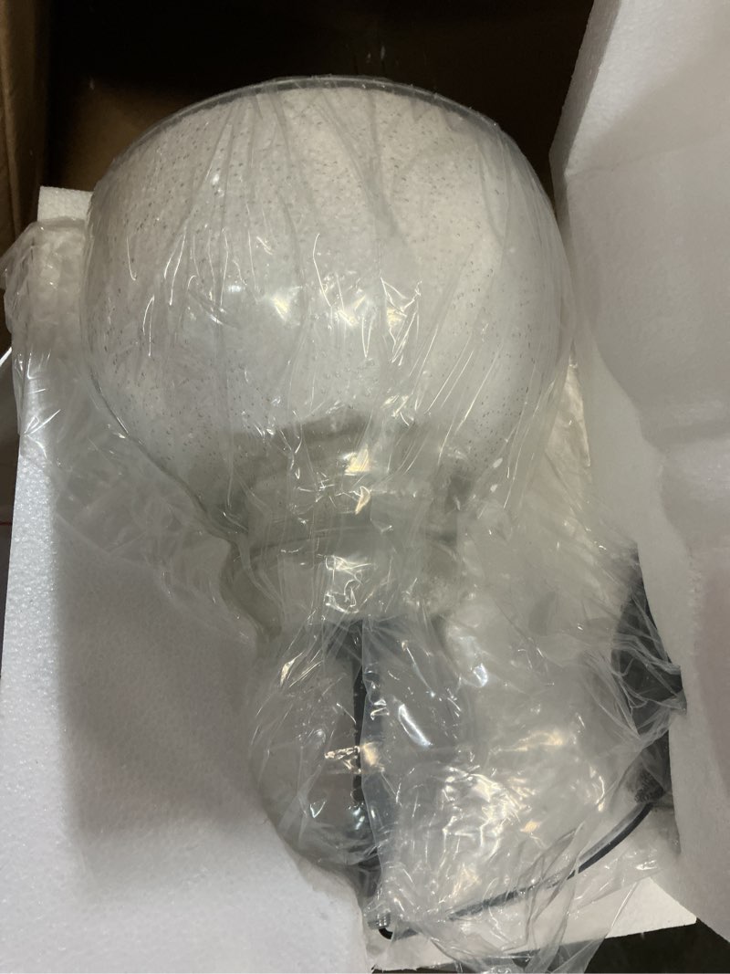 Condition photo showing Good Condition for 10" seeded glass pendant lights kitchen island black pendant ceiling light with hand-blown clear glass over dining table kitchen sink entryway hallway, e26 seeded glass - black