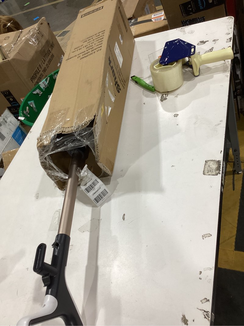 Condition photo showing Good Condition for Shark Steam & Scrub Steam Mop, All-in-One Scrubbing and Sanitizing Hard Floor Cleaner, LED Headlights, 4 Dirt Grip Soft Scrub Pads Included, XL Water Tank, Swivel Steering, Hawaiian Grey, S8001 Steam & Scrub (4-pad)