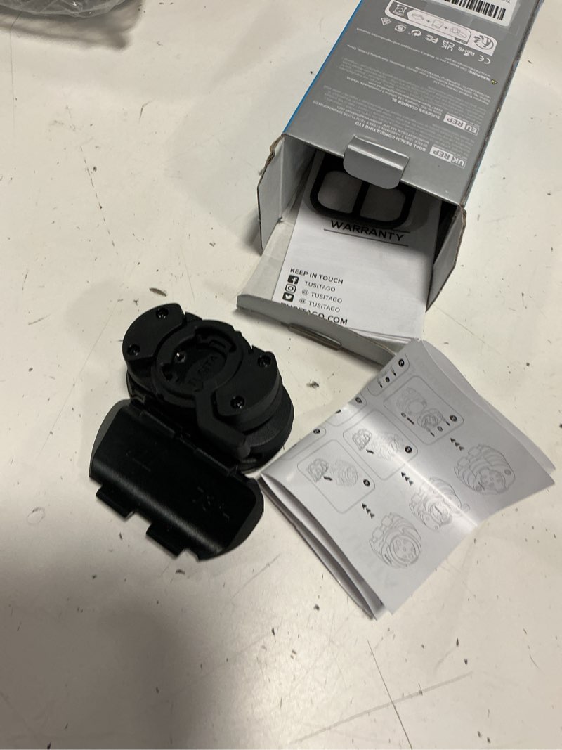 Condition photo showing Good Condition for tusita bike seat post mount compatible with garmin varia rct715 - round,d shaped,aero seat post compatibility fit for varia rct715