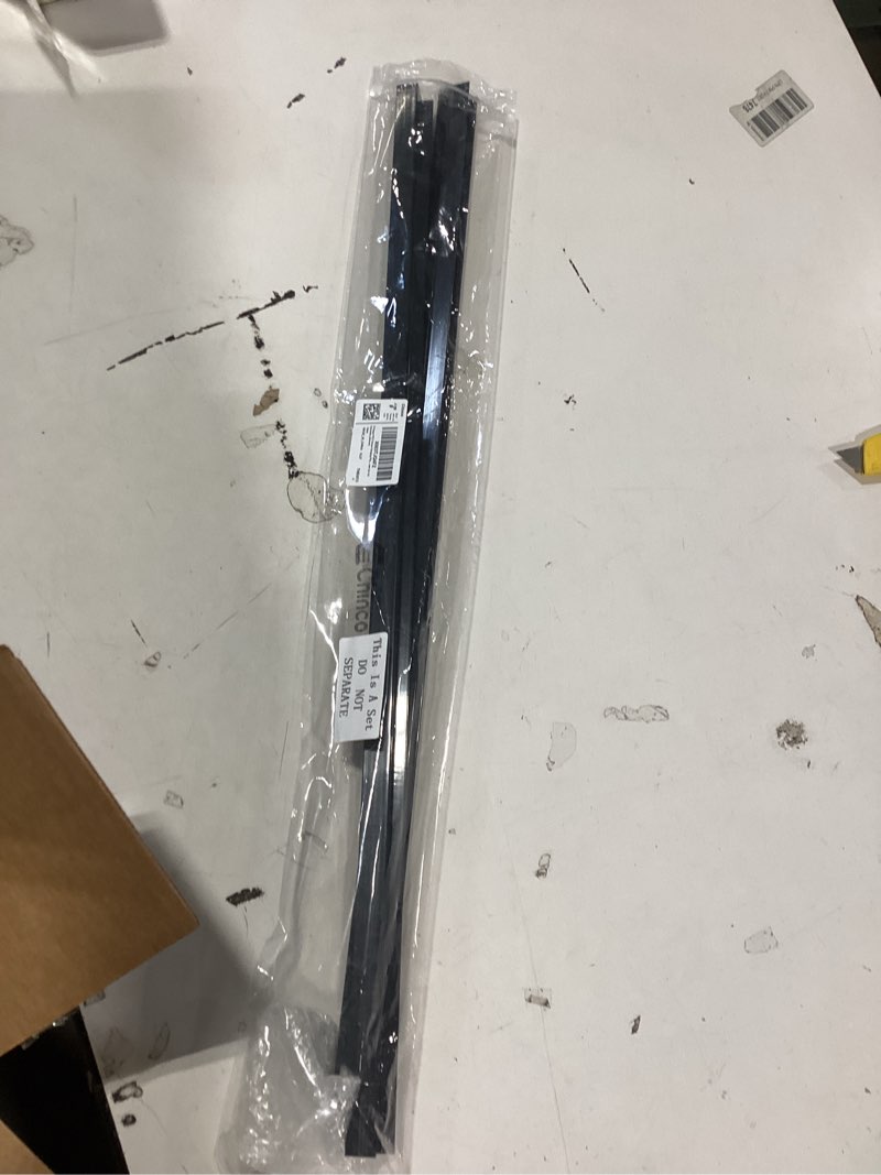 Condition photo showing Good Condition for 2 Pieces PVC Drawer Hanging File Rails Black Cabinet Rails for Hanging 1/2 Drawer Sides Letter Size File Storage Folder Organizer (for 1/2 Inch-wide, 24 Inch)