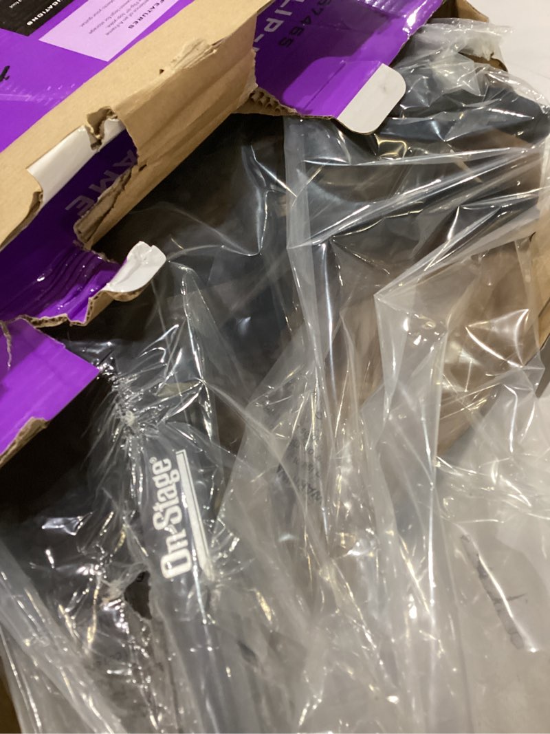 Condition photo showing As Is for OnStage On-Stage GS7465 Pro Flip-It A-Frame Guitar Stand, Black