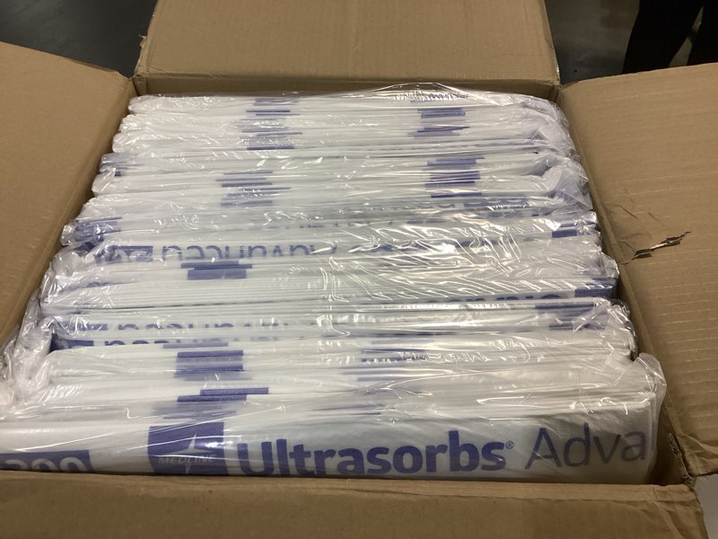 Condition photo showing New/Like New for Medline Advanced Ultrasorbs Drypads, 30" x 36", 70 Count, Large Disposable Bed Pads, Incontinence Bed Pads, Super Absorbent Chucks For Adults, Elderly, 300 lb Weight Capacity