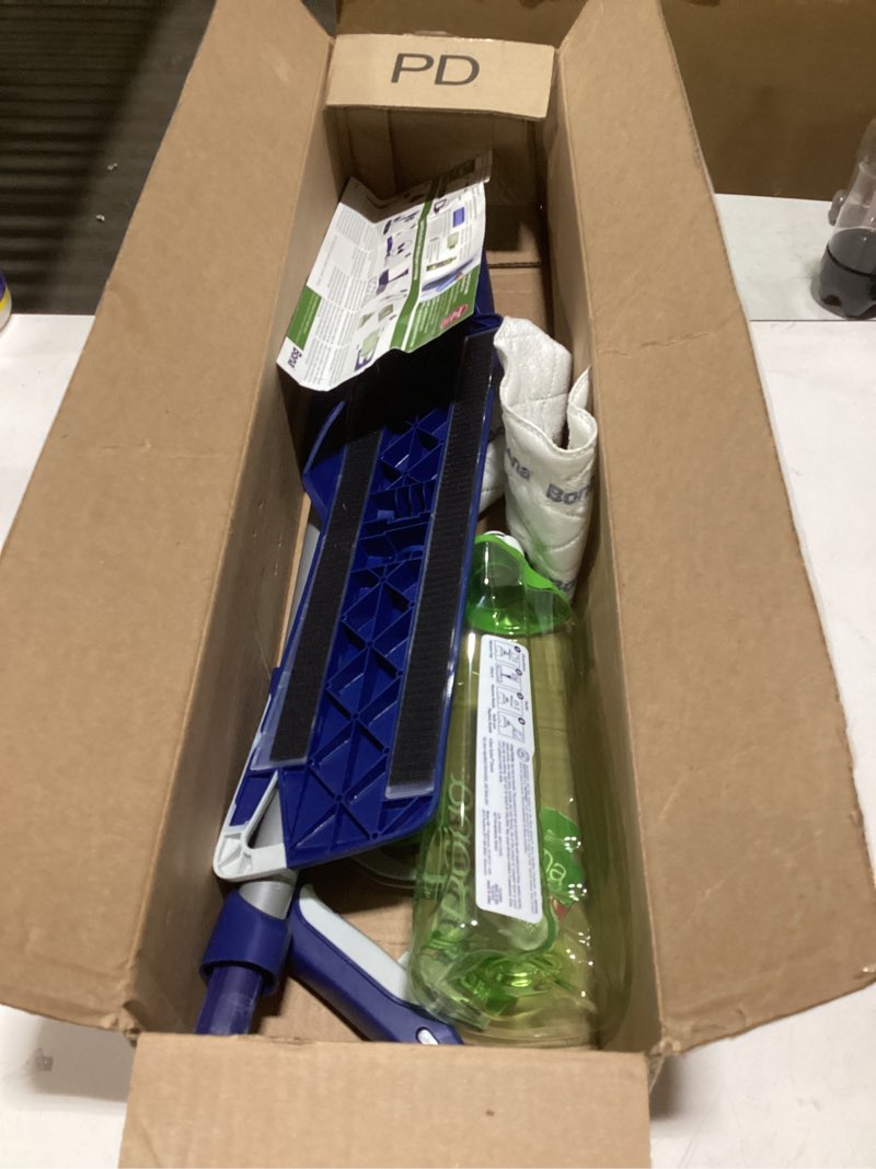 Condition photo showing As Is for Bona PowerPlus Premium Motion Spray Mop for Hardwood Floors - Includes PowerPlus Hardwood Floor Cleaning Solution and PowerPlus Microfiber Cleaning Pad - Vibrating Spray Mop for Wood Floors