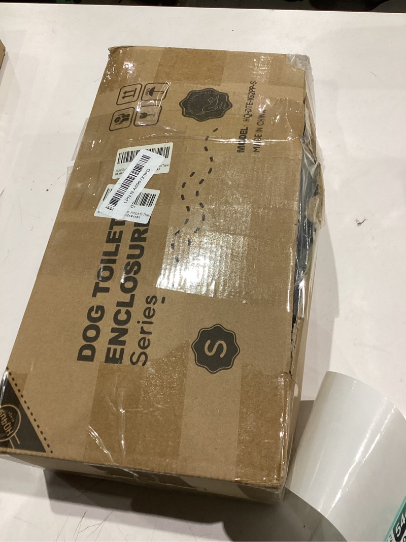 Condition photo showing item condition for HQ4US 4LEGS Dog Grass Pad with Tray Foldable Dog Litter Box High Walls, Odor Free Artificial Grass f