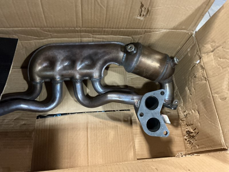 Condition photo showing As Is for catalytic converter compatible with 2011-2016 subaru forester, 2012-2016 subaru impreza, 2013-2014 subaru outback legacy 2.5l catalytic convertor high performance (epa compliant)
