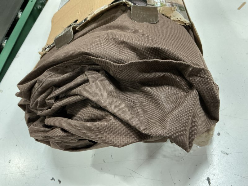 Condition photo showing As Is for elemental 38-in brown square firepit cover