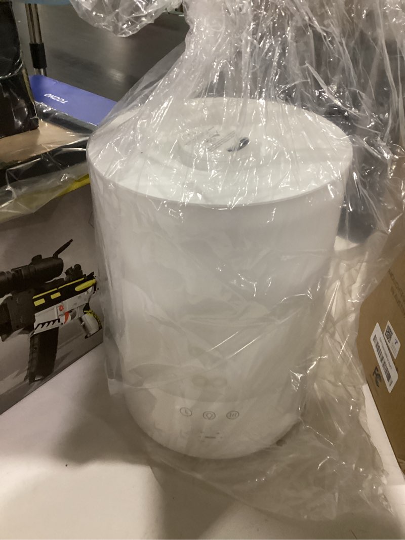 Condition photo showing Good Condition for everlasting comfort 2.5l top fill humidifier for bedroom – quiet, easy to fill & clean, 24hr runtime, night lights, timer, ultrasonic cool mist, auto shut-off, essential oil diffuser - white