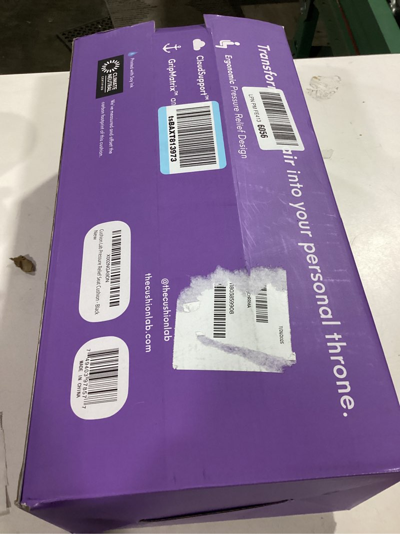 Condition photo showing Good Condition for Cushion Lab Patented Pressure Relief Seat Cushion for Long Sitting Hours on Office & Home Chair - Ex