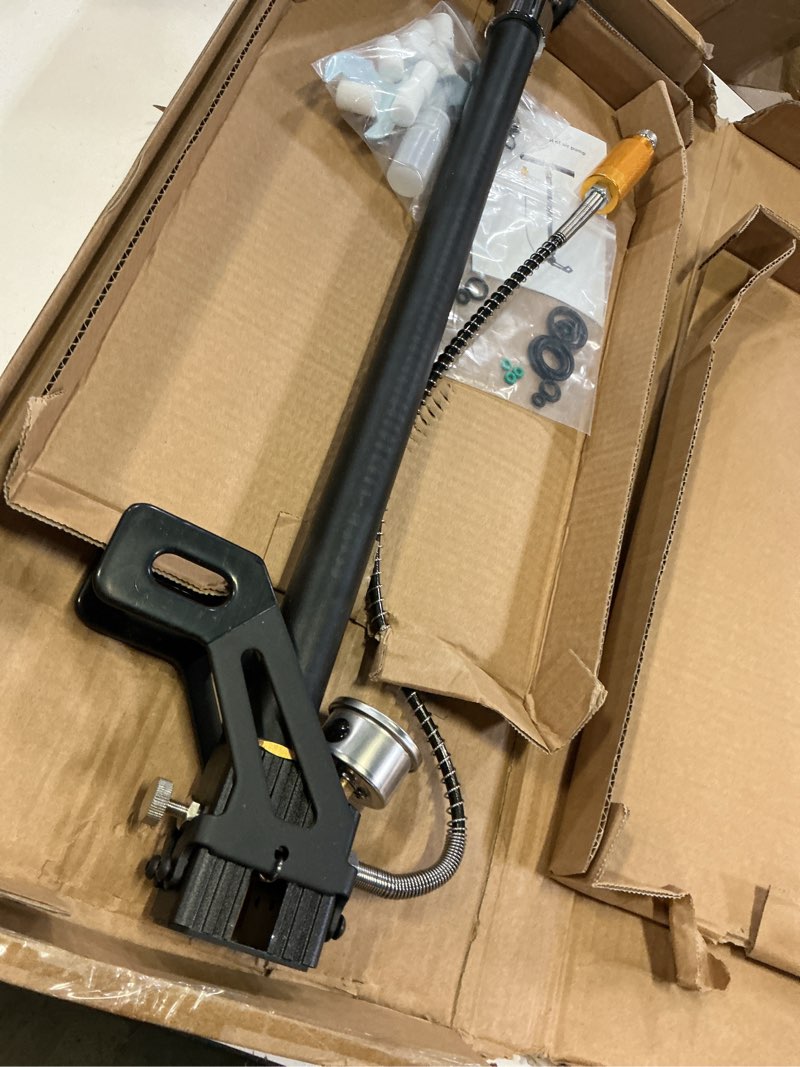 Condition photo showing Good Condition for pcp air pump high pressure hand pump 4500psi 4 stage airgun pump 30mpa air rifle filling stirrup pump
