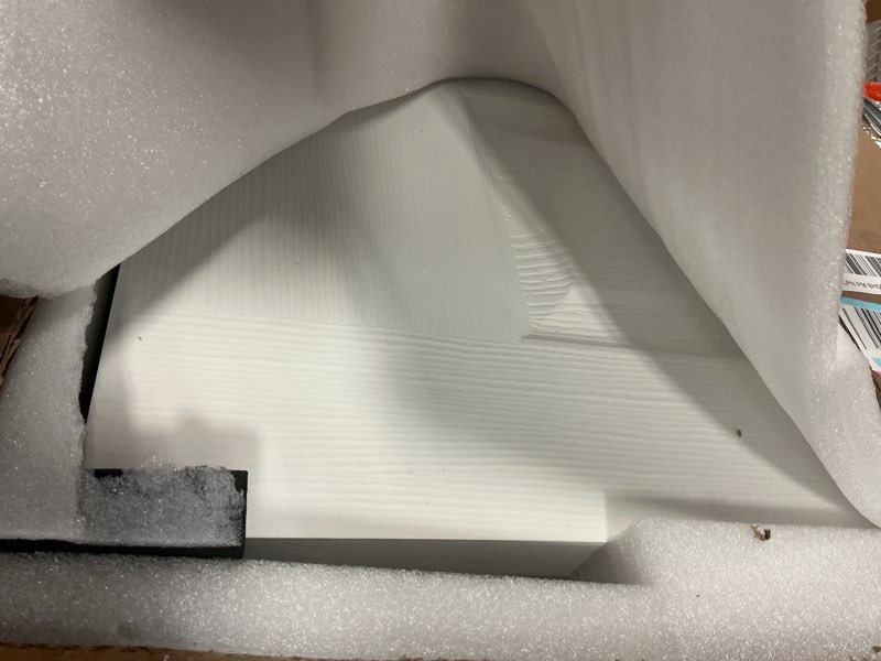 Condition photo showing Good Condition for SMARTSTANDARD 60" x 80" Paintable Bifold Door, 3-Panels Closet Doors with Hardward Kits, White Primed Surface Ready for Painting, 58 4/5" x 78 2/5", Elegant Molded Design, Easy Installation 60"(Double 30")×80" White