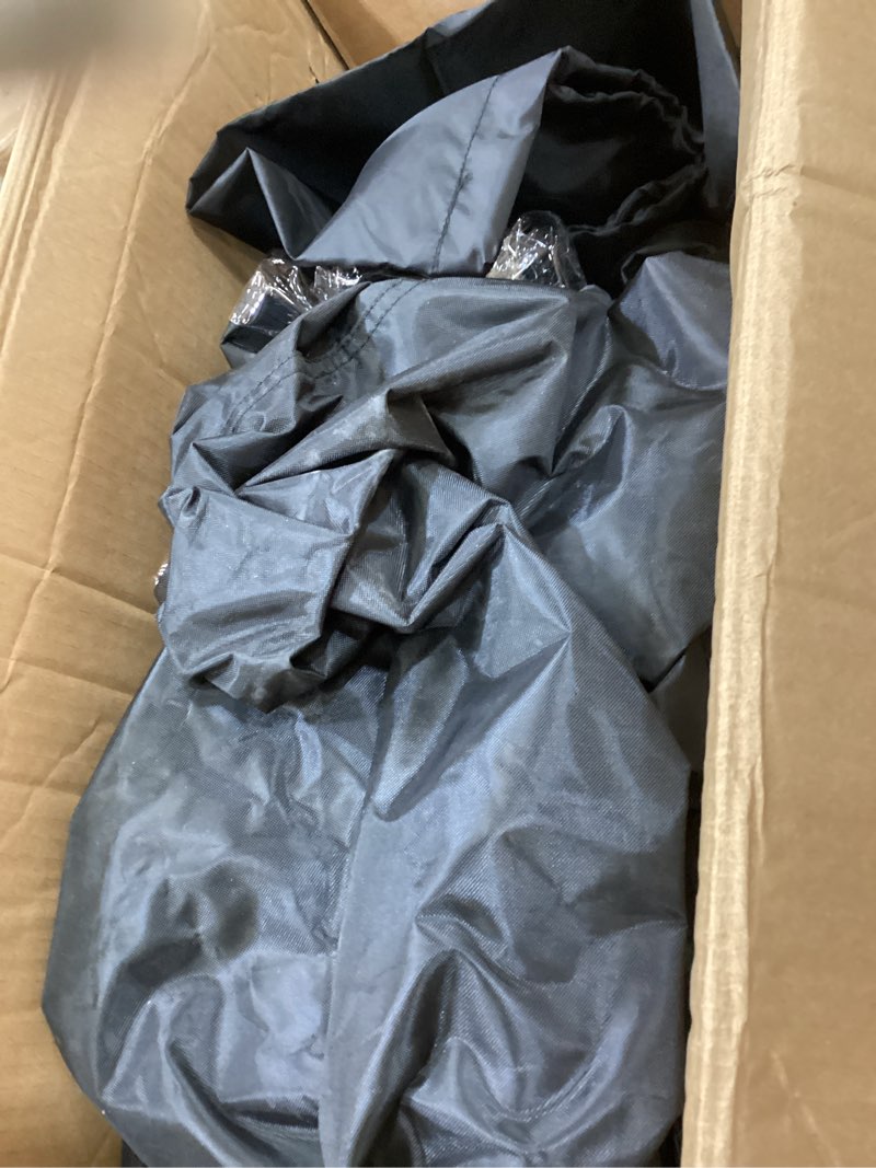 Condition photo showing As Is for 10l0l 4 passenger golf cart enclosure fit yamaha g14 g16 g22 g29 drive and drive 2, 600d heavy duty 4 person yamaha rain cover with clear pvc windshield,waterproof uv block oxford cloth