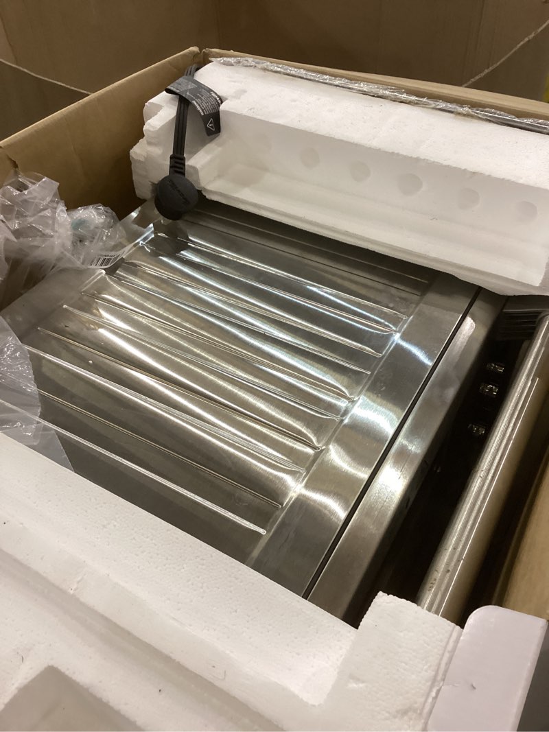 Condition photo showing As Is for Breville BOV900BSS Smart Oven Air Fryer Pro and Convection Oven, Brushed Stainless Steel