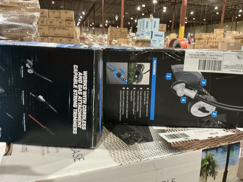 Condition photo showing New/Like New for hart powerfit edger attachment (for attachment capable string trimmer)