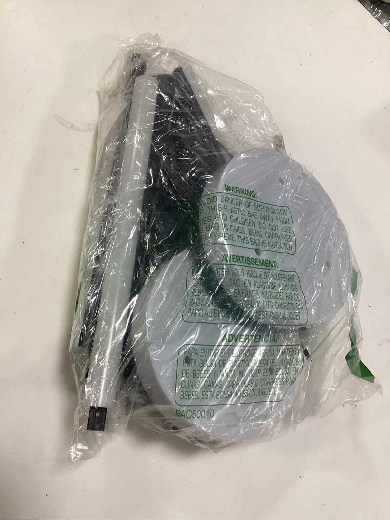 Condition photo showing As Is for JOOFO Floor Lamp,30W/2400LM Sky LED Modern Torchiere 3 Color Temperatures Super Bright-Tall Standing Pole Light with Remote & Touch Control for Living Room,Bed Room,Office (Black)