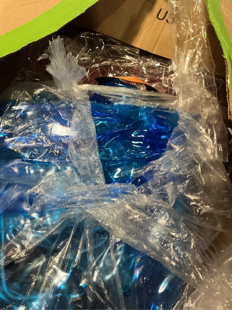 Condition photo showing As Is for vevor inflatable bumper ball? 2 packs; 2ft/3ft/4ft/5ft body size adult human bubble ball?, bumper bubble soccer ball? for teens/adults 5ft blue+red