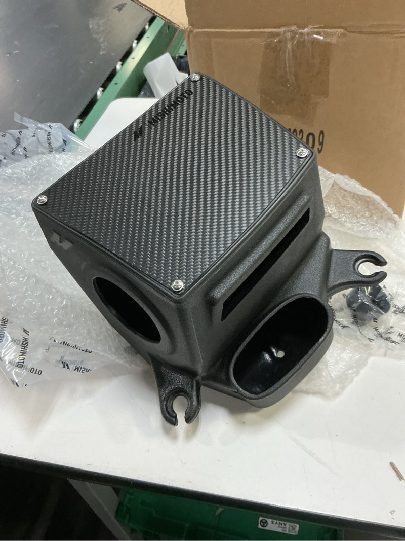 Condition photo showing Good Condition for (incomplete missing parts )mishimoto mmai-acrd20-18 performance air intake compatible with honda accord 2.0t 2018-2022black