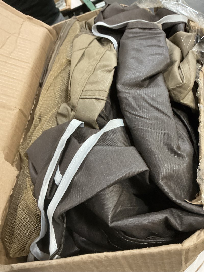 Condition photo showing As Is for replacement gazebo canopy for 10x12 regency ii model l-gz798pst | heavy-duty ripstop waterproof & uv protective top cover, khaki