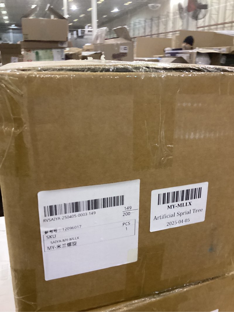 AUMMOOH 39 inchBoxwood Artificial Cedar Spiral Topiary Trees – Decorative Fake Greenery in Planter P