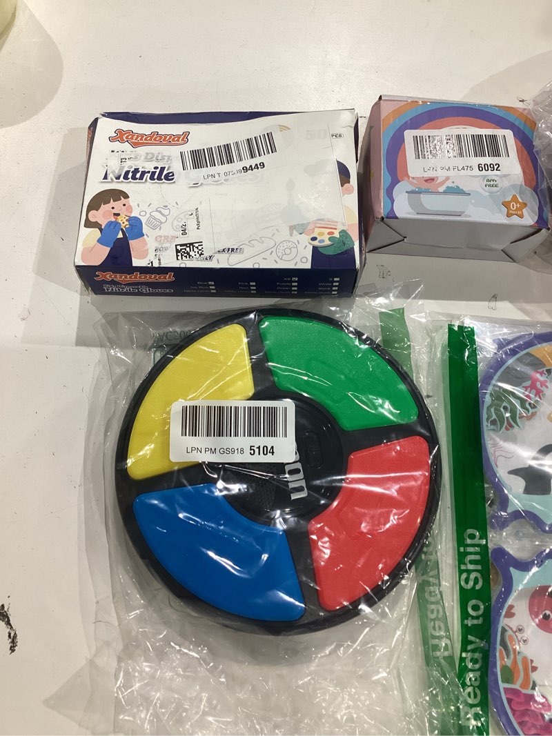 Condition photo showing Good Condition for assorted lot of toys and games