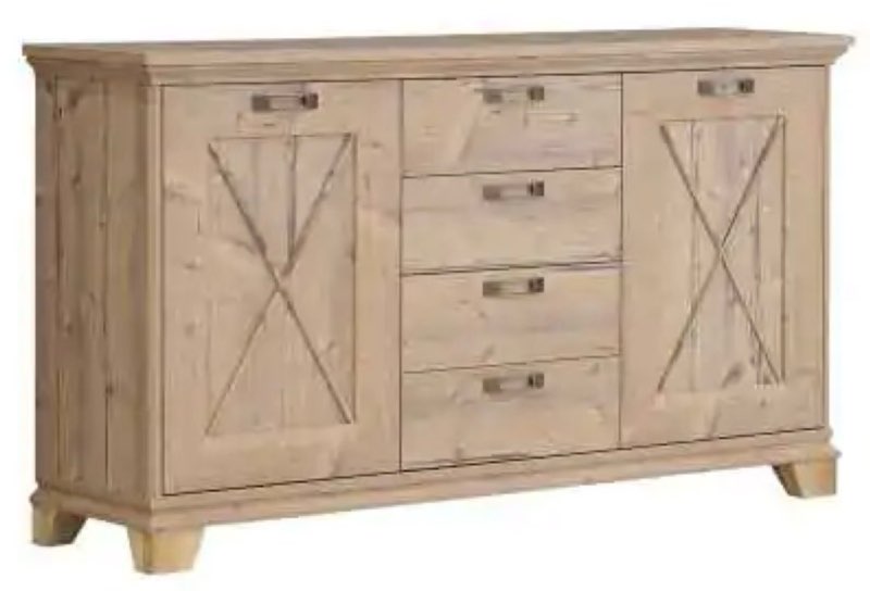 Incomplete * box 3 of 4*Rustic cabinet EPLK235WF