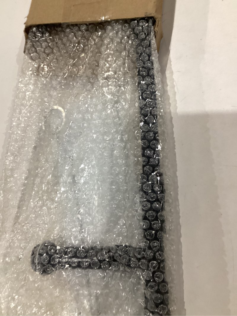 Condition photo showing As Is for AN6 Braided Dual Feed Carb Fuel Line Double Pump Compatible for 4150 Holley Carburetor without pressure gauge