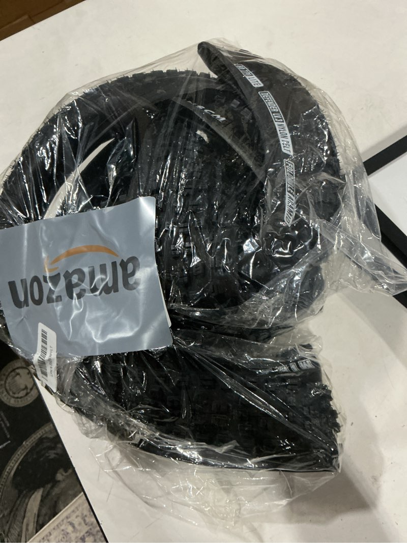 Condition photo showing As Is for yunscm 2-pcs 26" lightweight bike tires 60tpi 26x2.10/54-559 (y-562) | 26" bike tires puncture-resistant nylon compatible with mountain bike tires 26x2.0 26 x 2.10 gravel/off road bicycle tire
