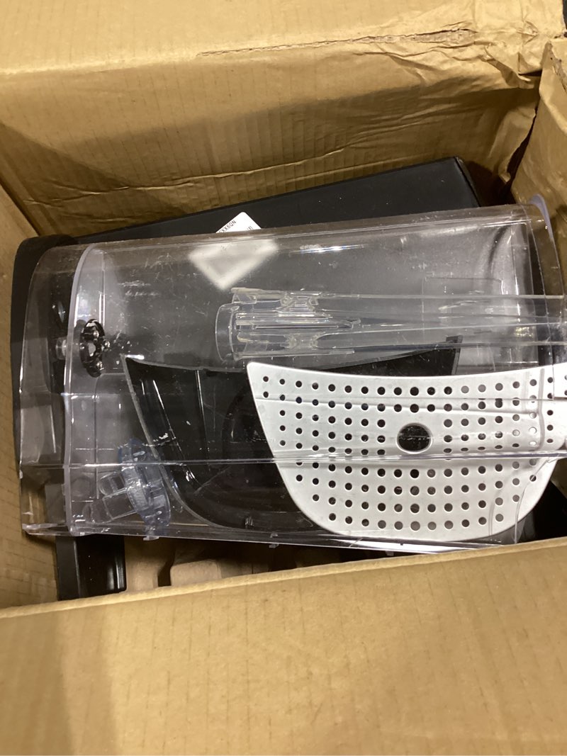 Condition photo showing As Is for Keurig K-Elite Single Serve K-Cup Pod Coffee Maker, with Strength and Temperature Control, Iced Coffee Capability, 8 to 12oz Brew Size, Programmable, Brushed Slate