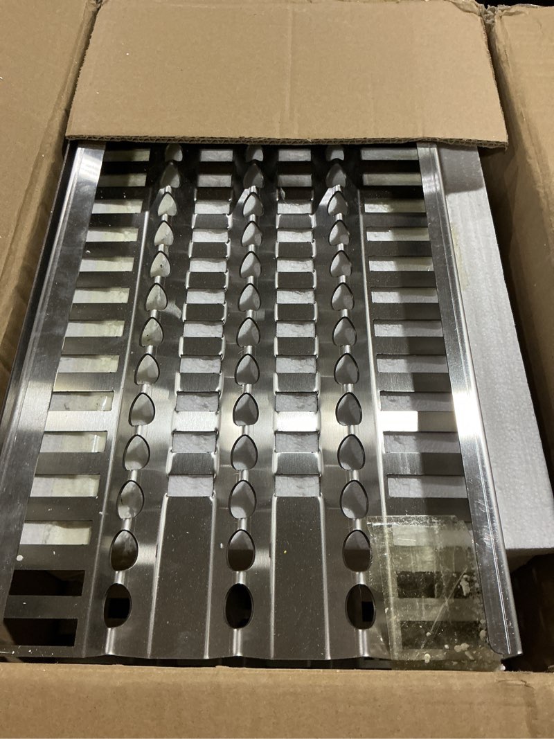 Condition photo showing Good Condition for 18-5/8" heavy radiant trays heat plate and ceramic rods complete for dcs 27" 36" 48" series grills | 16ga replacement parts 36ebqar, 48dbqr, bga36-bqarl 3pack