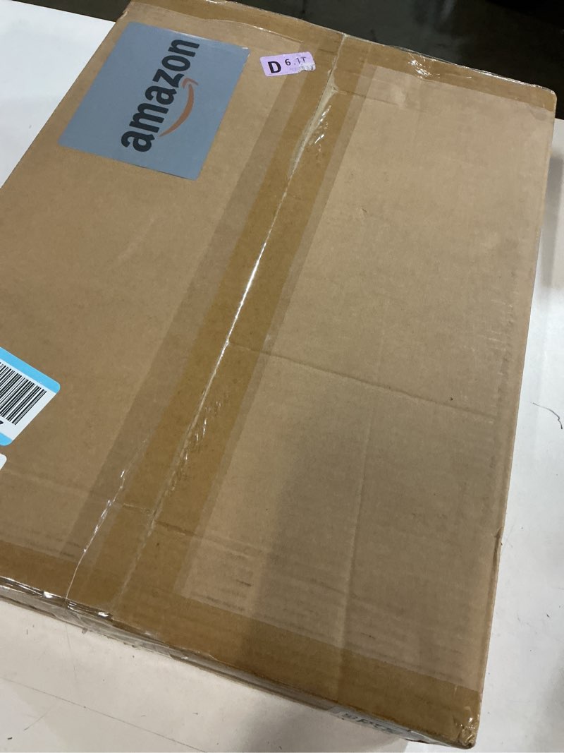 Condition photo showing New/Like New for dual under sink trash can heavy duty pull out trash can under cabinet, fits 2x35qt (7-9 gal) commercial trash cans cabinet trash bin pull out kit requires ? 22''dx 16''wx 17''h, no can (black)