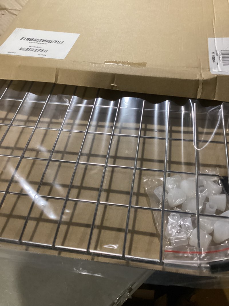 Condition photo showing Good Condition for Serene Valley Sink Protector Grid 26-1/16" x 14-1/16", Centered Drain with Corner Radius 3-1/2", 304 Stainless Steel Material NLW2614C