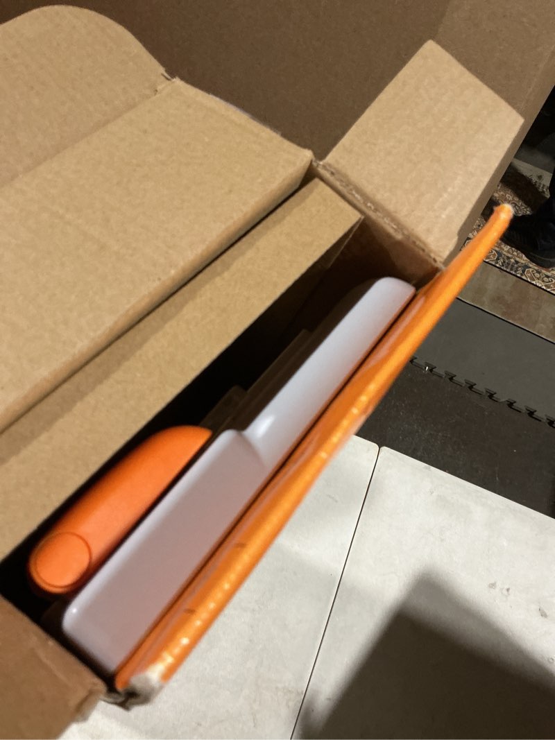 Condition photo showing Good Condition for Fiskars Compact Rotary Paper Trimmer - 12" Cut Length - Portable Size with Extendable Base Deck - Self-Sharpening Blade - Scrapbooking Tool Portable Rotary Trimmer - 12"