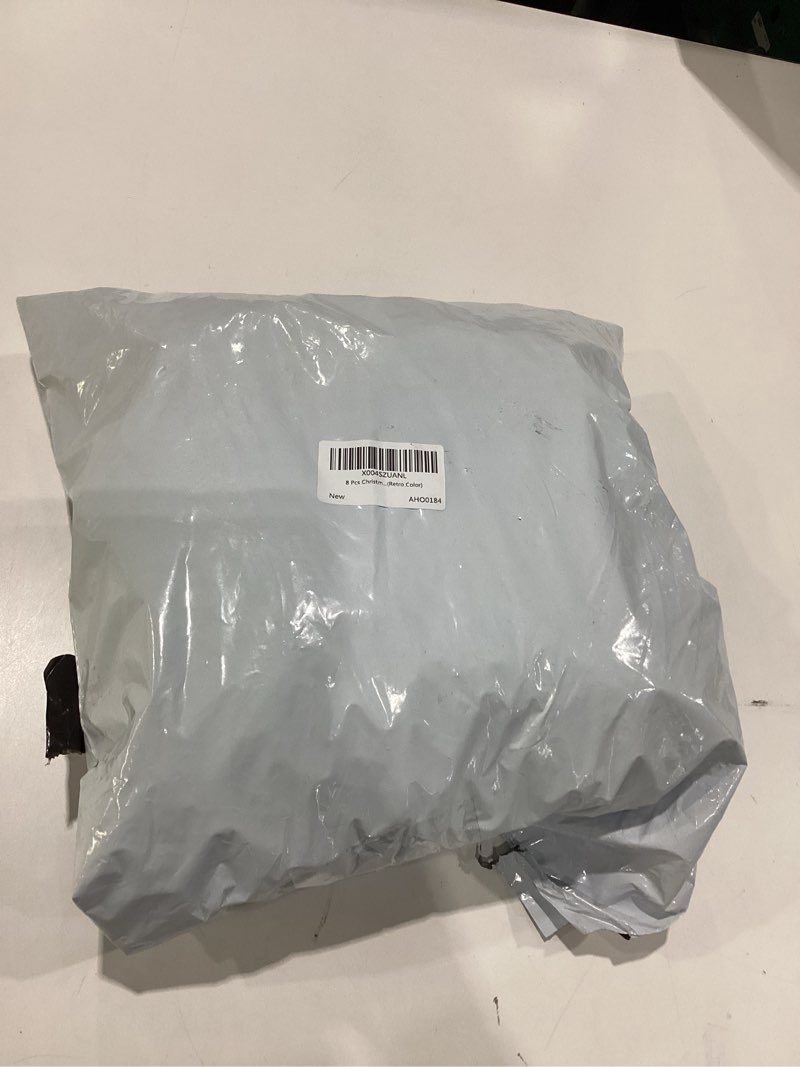 Condition photo showing Good Condition for 8 Pcs 12" Mini Christmas Cabinet Wreaths with Ribbon Bow Artificial Leaves Small Kitchen Wreaths for