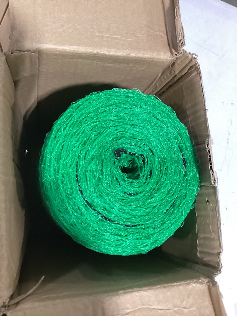 Condition photo showing Good Condition for deer fence netting for garden, 4x100 ft plastic mesh fencing roll | temporary fence barrier for chicken, dog, deer, poultry. plastic mesh fencing for vegetables, fruit trees, shrubs protection green 4x100 ft