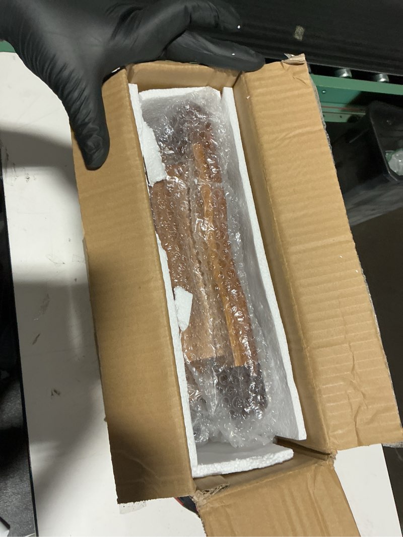 Condition photo showing New/Like New for VaeFae Teak Shower Bench, Spa Bath Shower Stool with Storage Shelf, Wooden Seat Stool for Bathroom