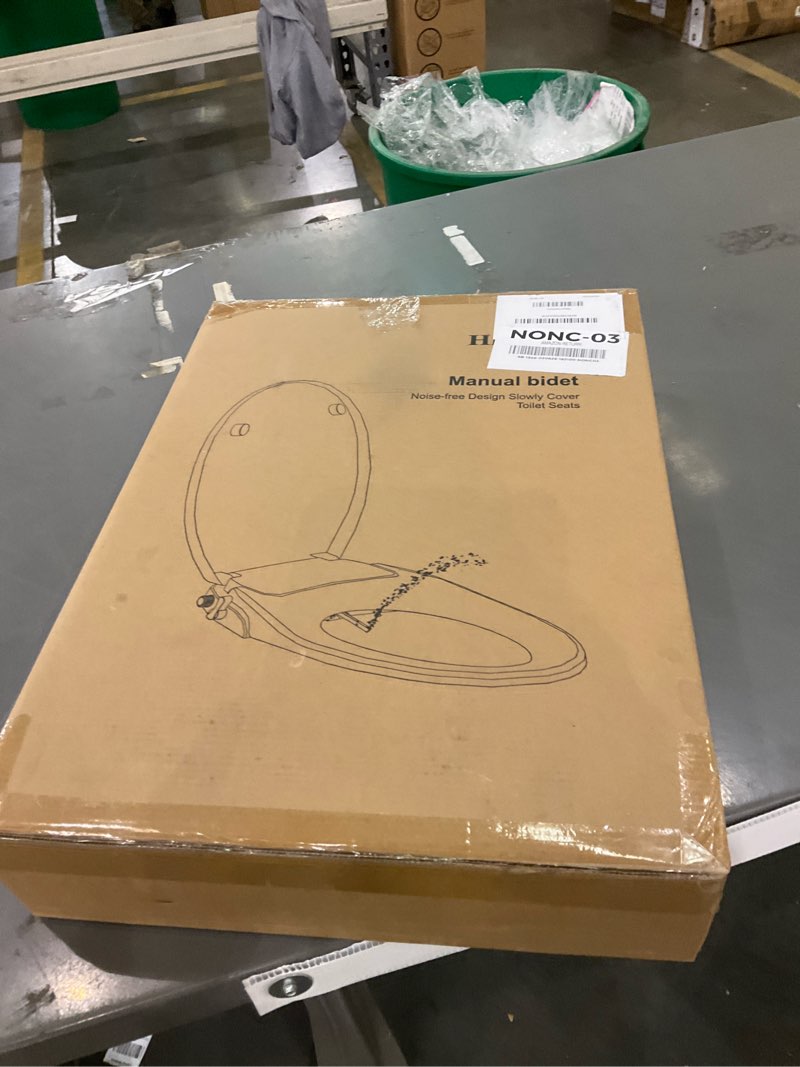 Condition photo showing As Is for Toilet seat