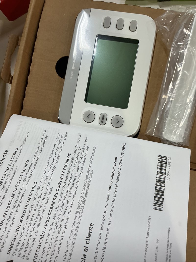 Condition photo showing Good Condition for honeywell home x2p heating and cooling push button programmable thermostat