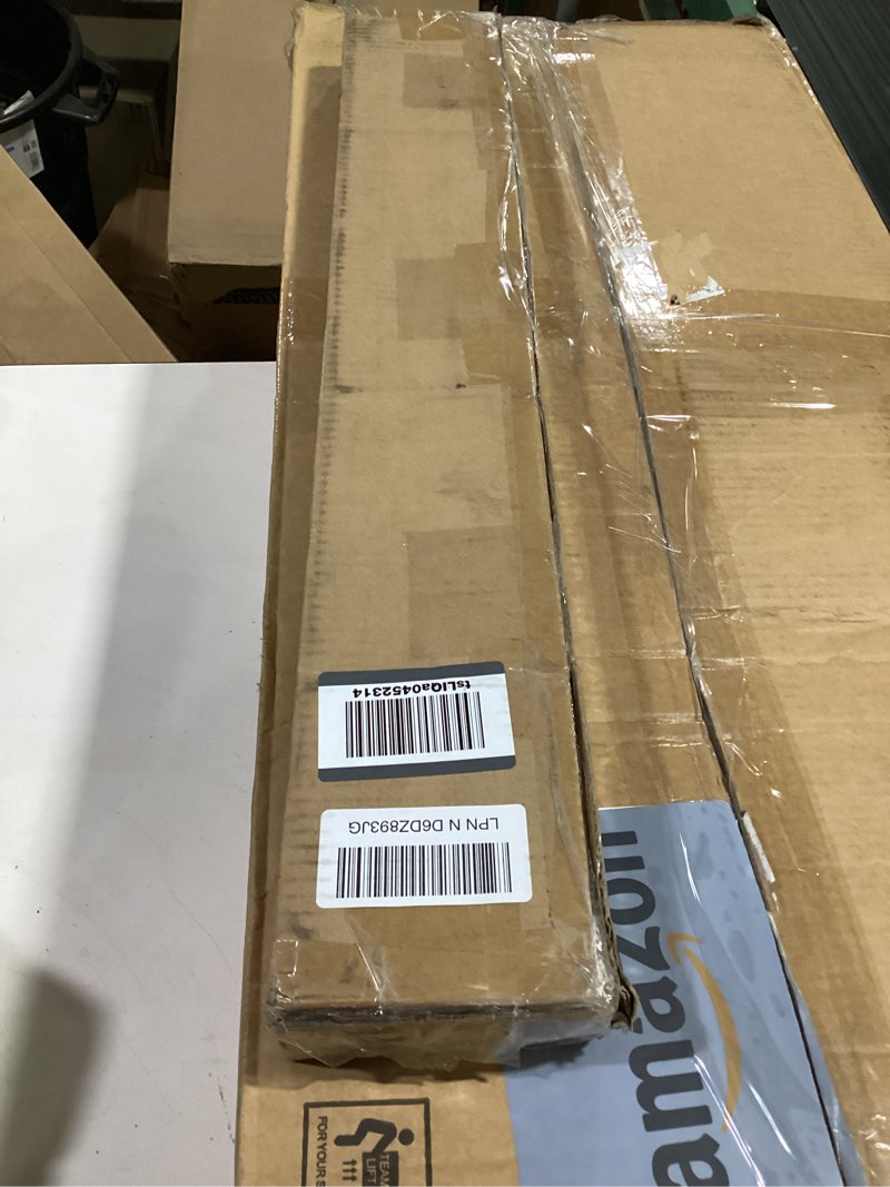 Condition photo showing Good Condition for lazblinds no drill blinds for indoor windows, cordless 1" vinyl mini blinds, privacy s-curve blinds for windows, room darkening horizontal window blinds and shades for home, 27" w x 48" h, white white 27" w × 48" h