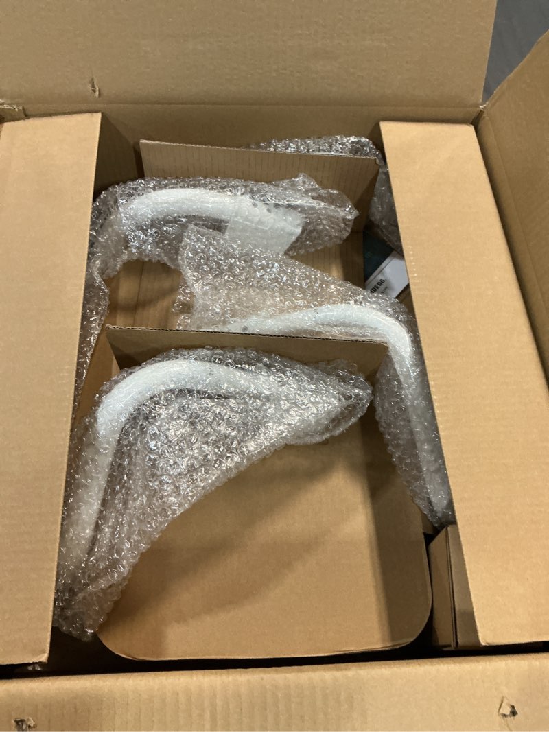 Condition photo showing New/Like New for Lunderg Raised Toilet Seat with Handles - Elongated - Easy to Install Toilet Seat Risers for Seniors - Adds 3 Inches & Works like the one you’ve always used - Elegant design - No Hospital Vibe