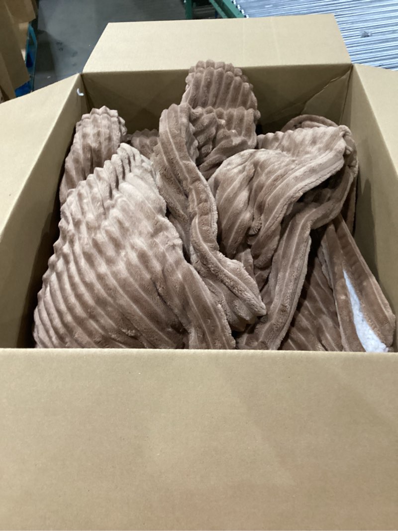 Condition photo showing Good Condition for Bedsure GentleSoft Electric Blanket Full Size - Soft Ribbed Flannel Heated Blanket with 6 Heat Settings, Heating with 10 Time Settings, 8 hrs Timer Auto Shut Off, Gifts for Grandma (72"x84", Brown) 06 - Brown Full