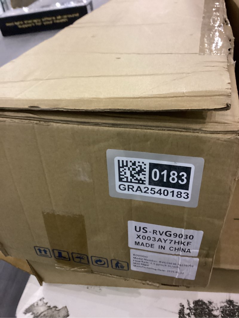 Condition photo showing As Is for Luxury shower panel