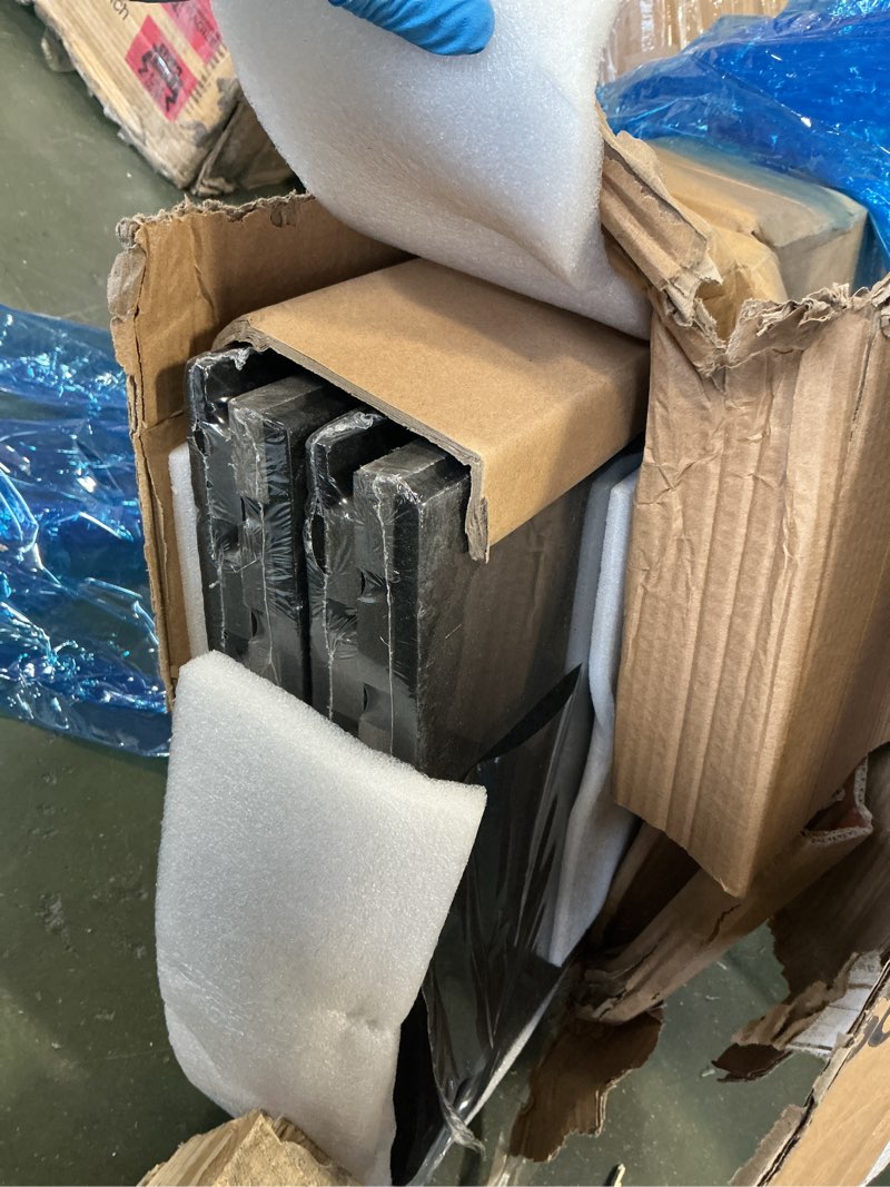 Condition photo showing Good Condition for Avana Acoustic Wood Wall Panels – 94.4 X 12.6 Inch Black Oak Acoustic Panels 4 PCs – Wall Panels For Interior Wall Decor For Homes, Offices, Studios – Sturdy And Durable Wood Panels For Wall 94X12 (4 PCs) Natural Black