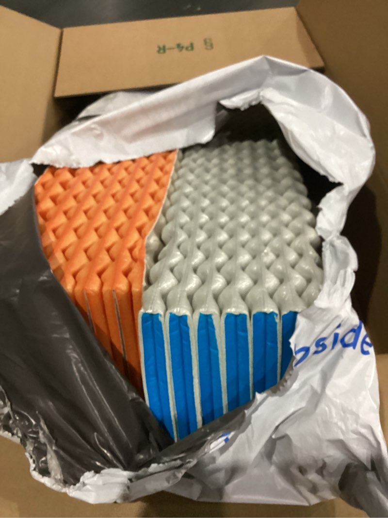 Condition photo showing As Is for Foam Camping Pads(2 Packs) for Hiking?Camping?Sleeping, Foldable Closed Cell Foam Camping Mattress, Waterproof & Ultralight
